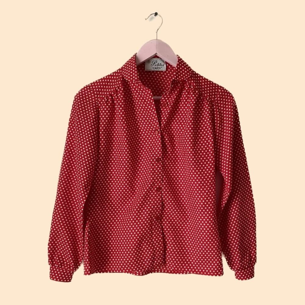 Vintage Polka Dot Shirt